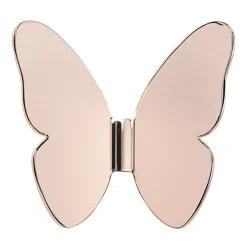 Butterfly Hook Pink Brass Coat Hanger by Richard Hutten