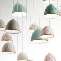 Butterfly 12-Light Multicolor Chandelier