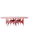 Butterfly Red Dining Table