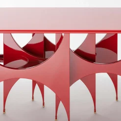 Butterfly Red Dining Table