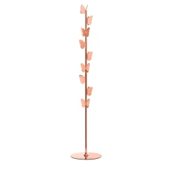 Butterly Pink Brass Coatrack