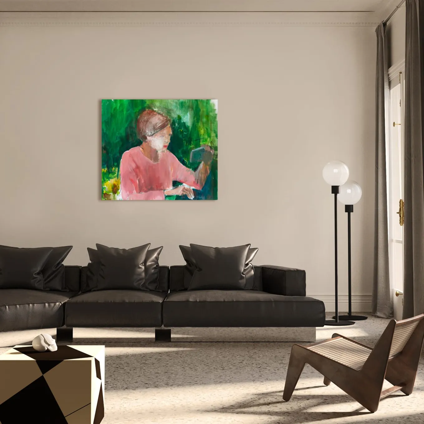 By this river Painting #3