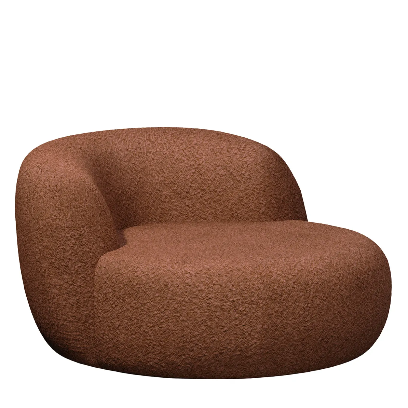 B15Z Maxi Burnt Orange Lounge Chair by Artefatto Design Studio