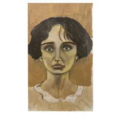 CA/1000 Mom Fine Art Polychrome Painting