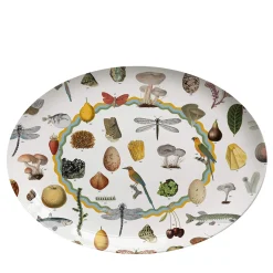Cabinet De Curiosités Oval Porcelain Platter