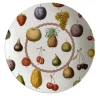 Cabinet De Curiosités Porcelain Soup Plate With Fruits