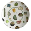 Cabinet De Curiosités Porcelain Soup Plate With Minerals