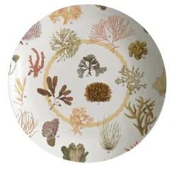 Cabinet De Curiosités Porcelain Soup Plate With Corals