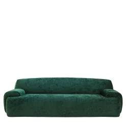 Cabochon Curved Green Sofa