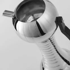 Cacatoo Ridged Sivlery Pitcher