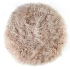 Cachemire Fur Pouf by Lorenza Bozzoli