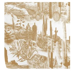 Cactus Landscape Boho Wallpaper
