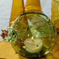 Cactus Mania Round Double-Use Container