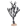 Cactus Re Black Aluminium Decorative Sculpture