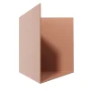 Caletta Pocket Pink Metal Shelf with Right Opening