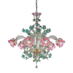 Calle Burano Glass Chandelier