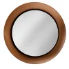 Calliope Frosted Bronze Wall Mirror