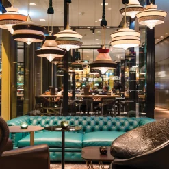 Calypso Antigua Mint Pendant Lamp by Servomuto