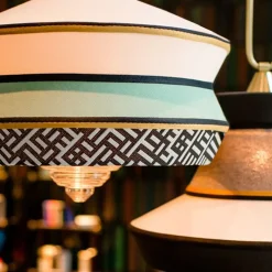 Calypso Antigua Mint Pendant Lamp by Servomuto