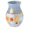 Calypso Blue Porcelain Vase
