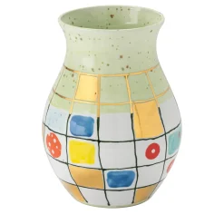 Calypso Green Porcelain Vase