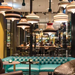 Calypso Guadaloupe Black Pendant Lamp by Servomuto