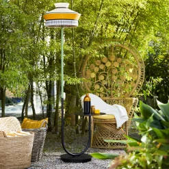 Calypso Martinique Outdoor Floor + Table Lamp By Servomuto