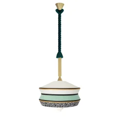 Calypso Outdoor Antigua Mint Pendant Lamp by Servomuto