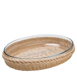 Camelia Oval Oven Pan