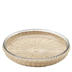 Camomilla Tarte Pan Wicker Basket Big Size