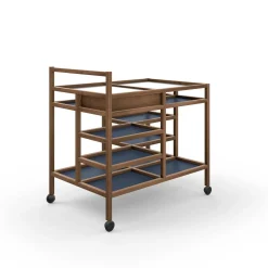 Canaletto Walnut Serving Cart by Bodil Kjær