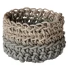 Canapa Pearl Grey Basket #3 by Rosanna Contadini