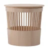 Canestro Ash Side Table and Basket by Enrico Tonucci
