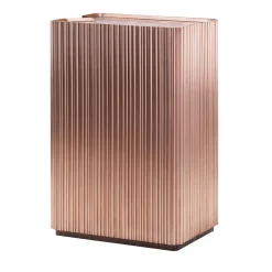 Canneto Barista Brushed Copper Bar Cabinet by Adriano Design