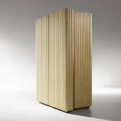 Canneto Brushed Brass Cabinet by Adriano Design
