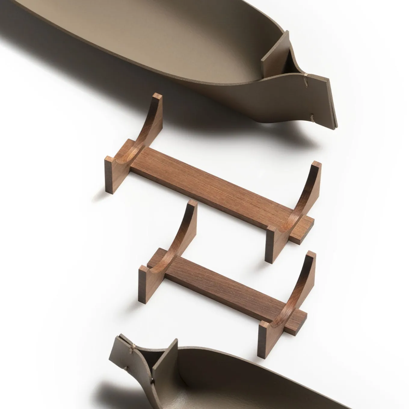 Canoe Set of 2 Pen Holders by Viola Tonucci