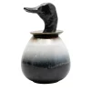Canopo Anatra Black & White Vase #1