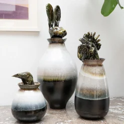 Canopo Gallo Black & White Vase #2