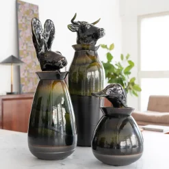 Canopo Lepre Black Vase #2