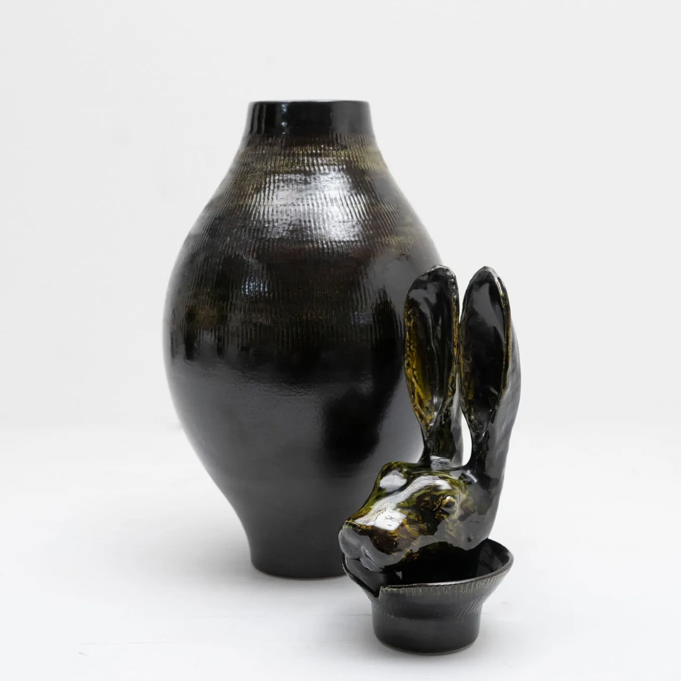 Canopo Lepre Black XL Vase