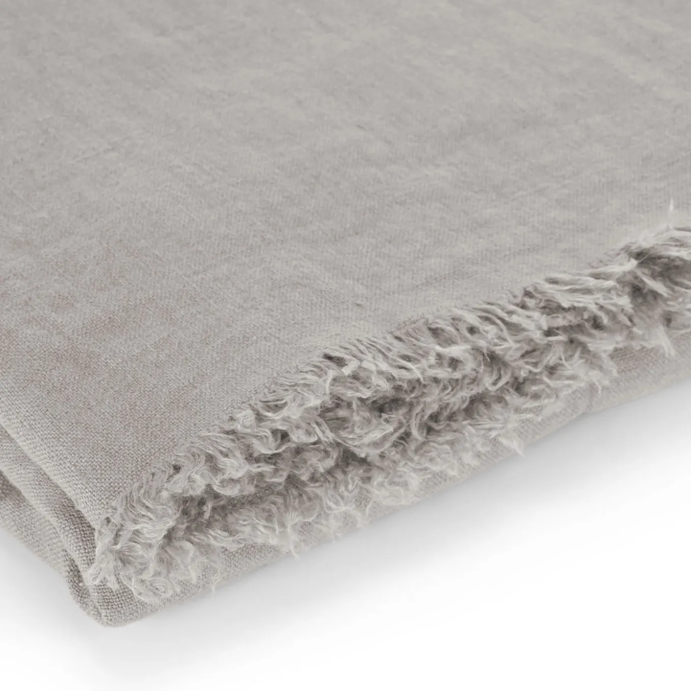 Canvas Beige Linen Blanket