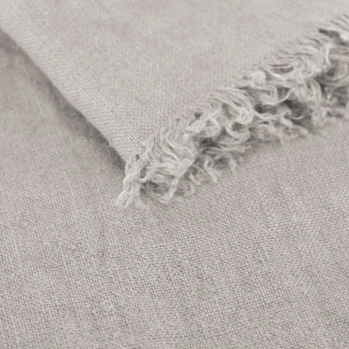 Canvas Beige Linen Blanket