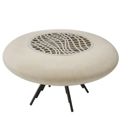 Capasa Iron & Stone Brazier by Silvio De Ponte