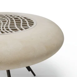 Capasa Iron & Stone Brazier by Silvio De Ponte