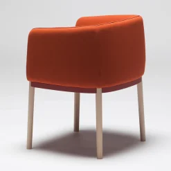 Cape 809 Orange Chair by Debiasi Sandri - Tekhne Collection