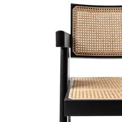 Capitol Complex Office Chair, Hommage à Pierre Jeanneret – Vienna Straw Seat