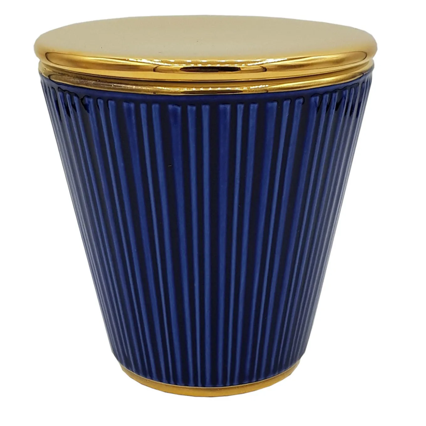 Capodimonte Blue Candle