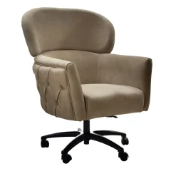 Cappuccino Nabuk Presidential Office Chair