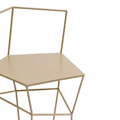 Cappuccino Stool with Backrest