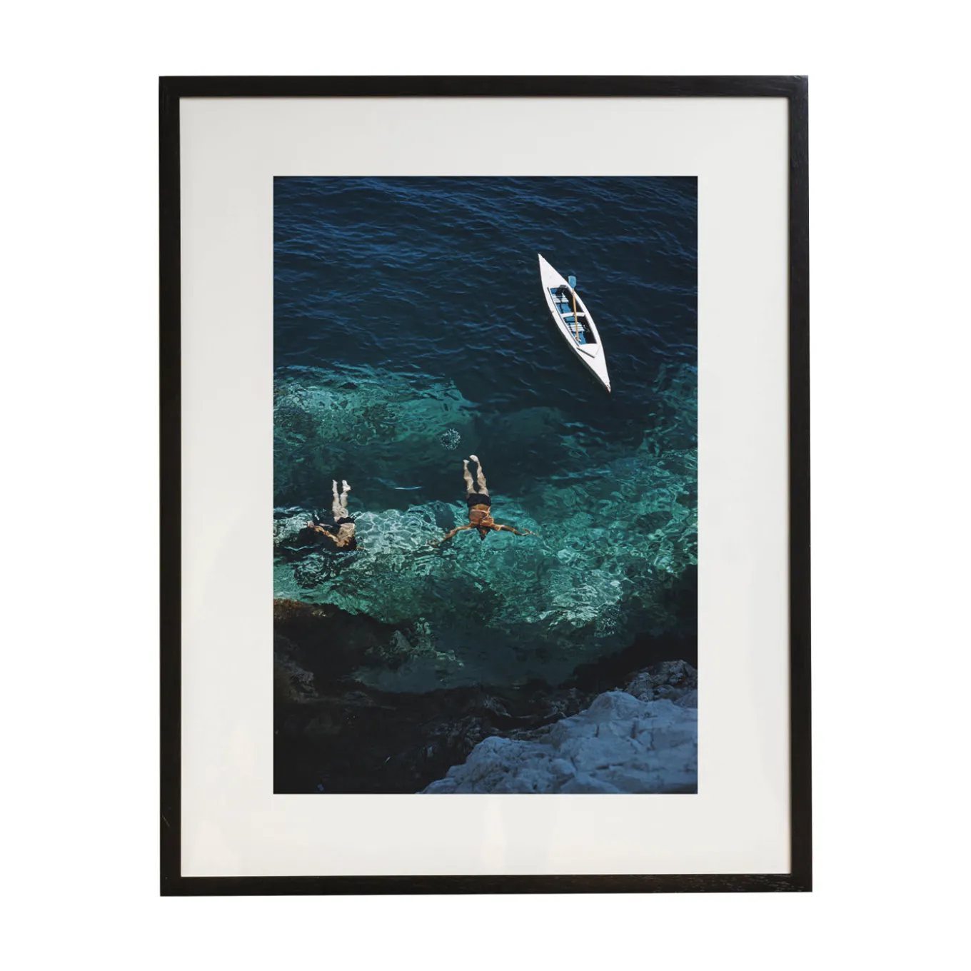 Capri Holiday Framed Print by Slim Aarons